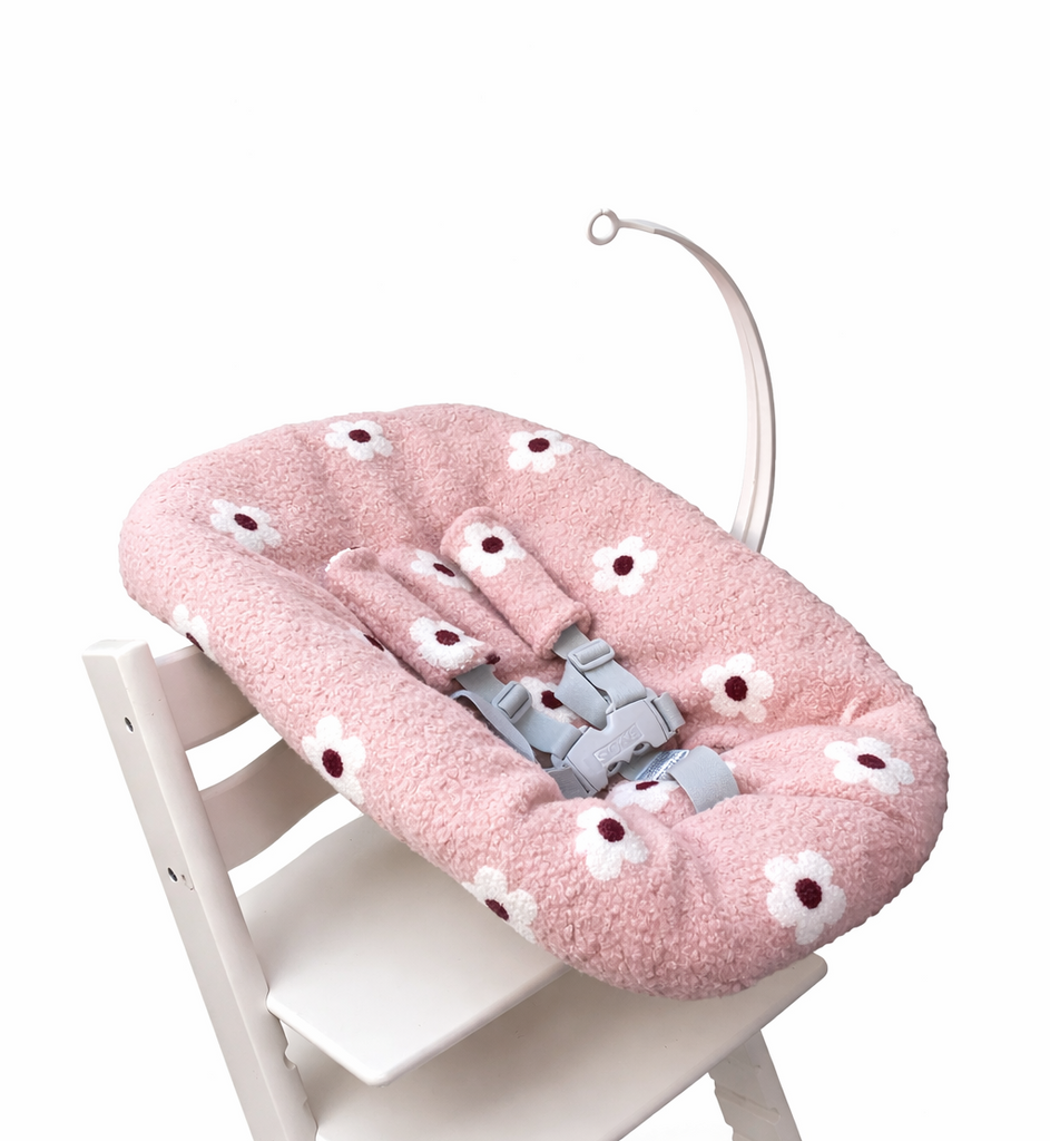Hoes voor newborn set stokke - Oudroze